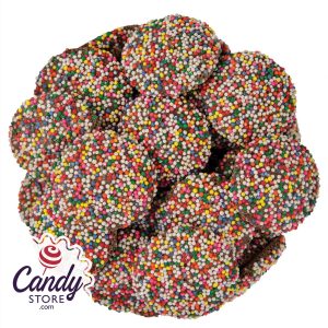 Guittard Milk Chocolate Nonpareils With Rainbow Seeds - 20lb