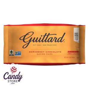 Guittard Semisweet Chocolate Chips 12oz Bag - 12ct