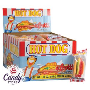 Gummi Hot Dogs - 60ct