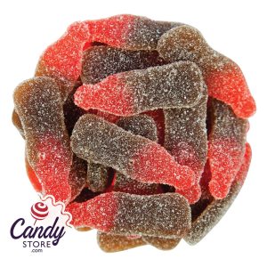 Gummi Sour Cherry Cola Bottles - 6.6lb