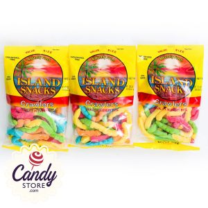 Gummy Crawlers Island Snacks - 6ct Bags