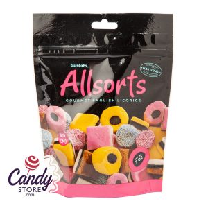Gustaf's Licorice Allsorts 7oz Pouch - 12ct
