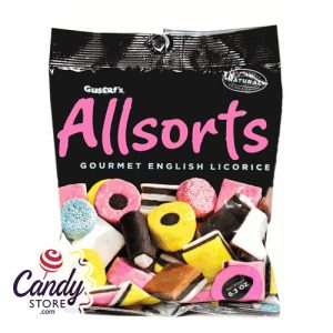 Gustaf's Licorice Allsorts Gourmet English Licorice - 12ct
