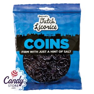 Gustaf's Licorice Coins 5.2oz Peg Bag - 12ct