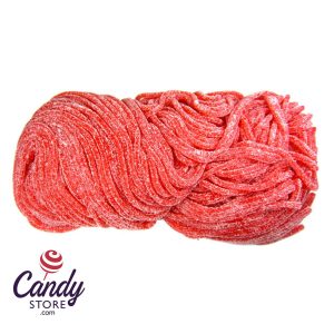 Gustaf's Sour Strawberry Licorice Laces - 2lb