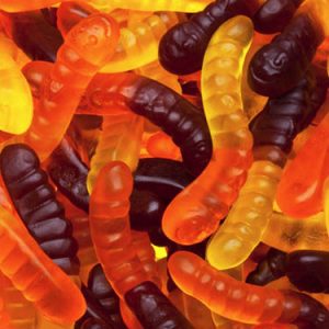 Halloween Mini Gummi Worms - 5lb