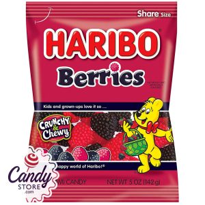 Haribo Berries Gummi Candy 5oz Bag - 12ct