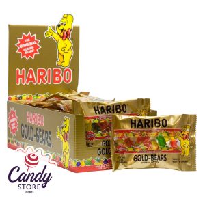 Haribo Gold Bears Gummi Candy 2oz Bags - 24ct