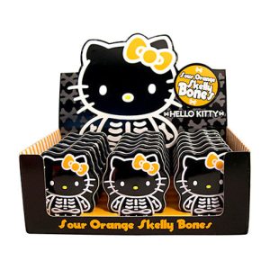 Hello Kitty Candy Tin Skelly Bones - 12ct