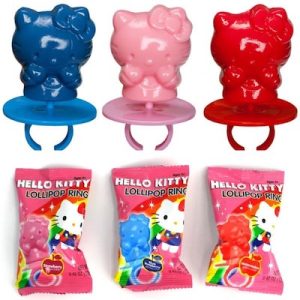 Hello Kitty Lollipop Ring - 24ct