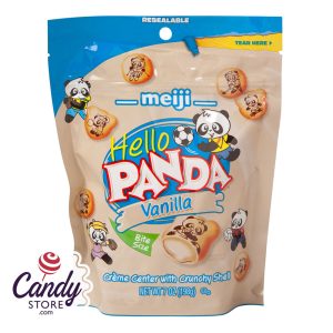 Vanilla Hello Panda Candy Pouch - 6ct