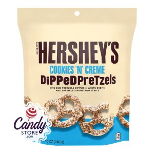 Hershey's Cookies N Creme Pretzels Candy - 6ct Pouches
