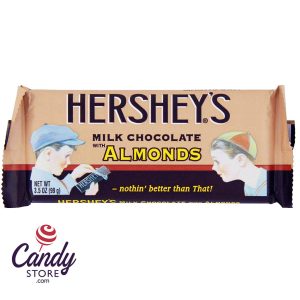 Hershey's Milk Chocolate Nostalgia Almond Bar - 24ct