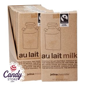 Jelina 36% Milk Chocolate 3.35oz Bar - 8ct
