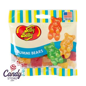 Jelly Belly Gummi Bears - 12ct Peg Bags