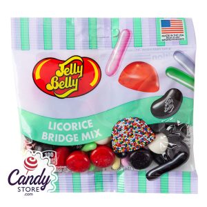 Jelly Belly Licorice Bridge Mix Bags - 12ct