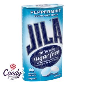 Jila Sugar Free Peppermint Mints Tin 1.2oz - 12ct