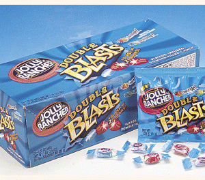 Jolly Rancher Double Blasts Bags - 24ct