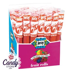 Joray Apricot Fruit Rolls 0.75oz - 48ct
