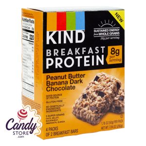 Kind Bars Breakfast Protein Peanut Butter Banana Dark Chocolate 7.04oz Box - 8ct