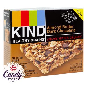 Kind Bars Healthy Grains Almond Butter Dark Chocolate 6.2oz Box - 8ct