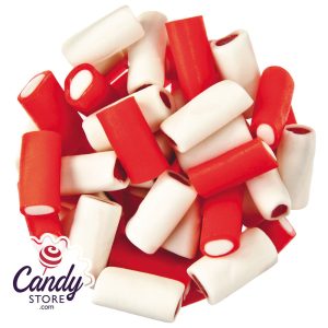 Kookaburra Strawberry & Cream Licorice Bites - 17.6lb Bulk