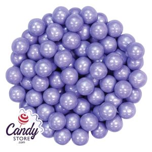 Lavender Pearl Sixlets Candy - 12lb