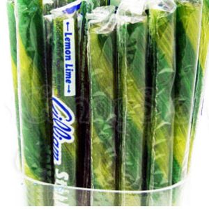 Lemon Lime Candy Sticks - 80ct
