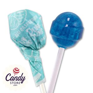 Light Blue Dum Dums Lollipops Blue Raspberry - 75ct