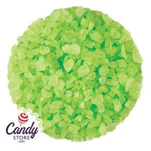 Light Green Watermelon Rock Candy Crystals Dryden & Palmer - 5lb