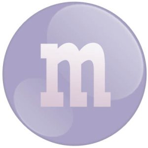 Light Purple M&Ms Candy - 10lb