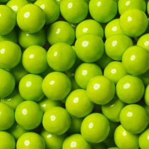 Lime Green Sixlets Candy - 12lb