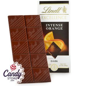 Lindt Excellence Intense Orange Bars - 12ct