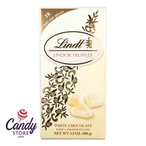 Lindt Lindor Truffle White Chocolate 3.5oz Bar - 12ct