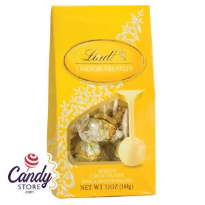 Lindt Lindor White Chocolate Truffles Bag - 6ct