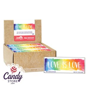 Love Is Love Milk Chocolate 1.75oz Bar - 24ct