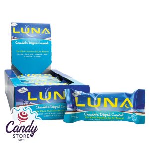 Luna Chocolate Dipped Coconut 1.69oz Bar - 15ct