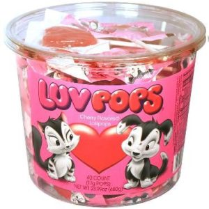 Luv Pops Cherry - 40ct