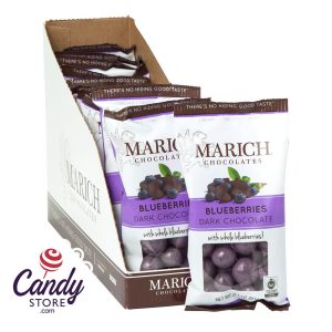 Dark Chocolate Blueberries Marich - 12ct