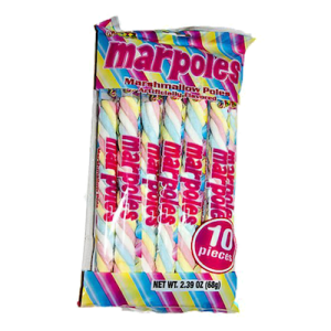 Marpoles 10 Piece Marshmallow Poles - 12ct