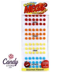 Mega Buttons Candy - 24ct