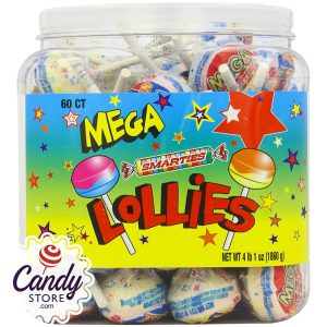 Mega Smarties Lollies - 60ct