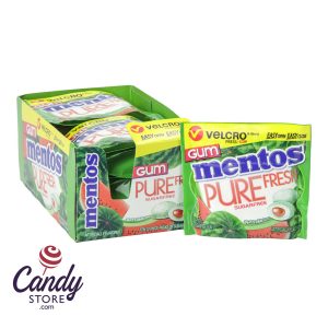 Mentos Gum Sugar Free Watermelon Velcro Pack 0.86oz - 10ct