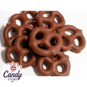 Milk Chocolate Covered Pretzels - 15lb Bulk