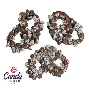 Milk Chocolate With Mini Snocaps Premier Pretzels Nancy Adams - 25ct