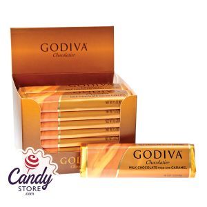 Milk Godiva Chocolate Filled With Caramel 1.5oz Bar - 24ct