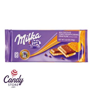 Milka Caramel Bar 3.5oz - 23ct
