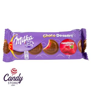 Milka Choco Dessert Raspberry Jelly 5.2oz - 24ct