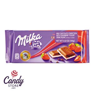 Milka Strawberry Bar 3.5oz - 22ct