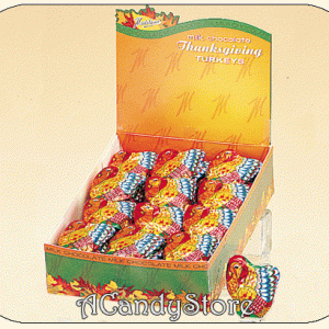 Minature Chocolate Thanksgiving Turkeys - 60ct